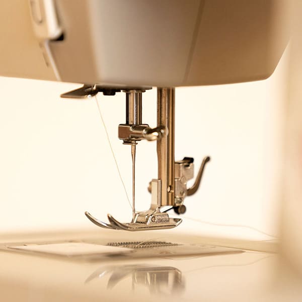 close up Sewing machine
